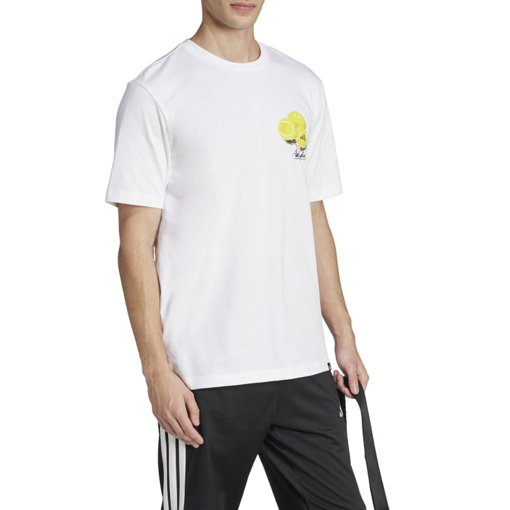 T-Shirt Adidas Uomo - Bianco