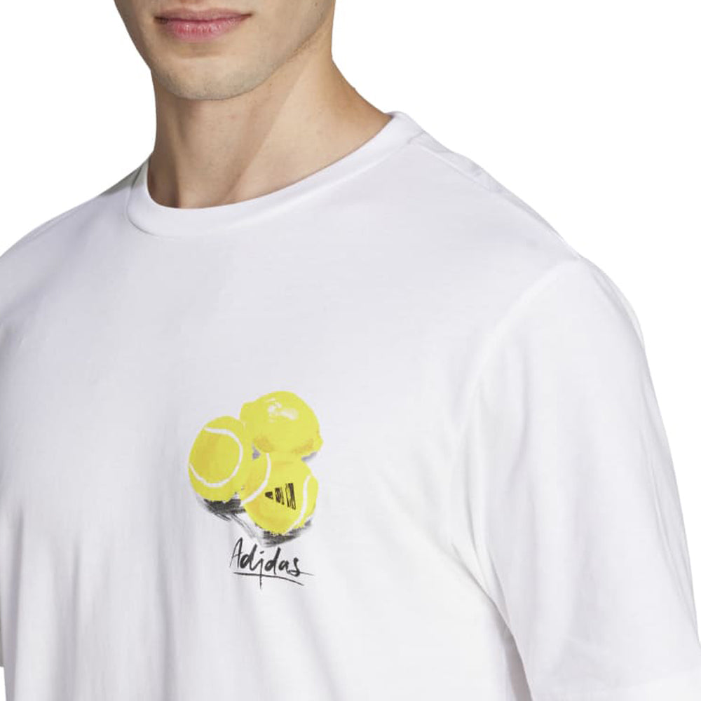 T-Shirt Adidas Uomo - Bianco