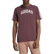 T-Shirt Adidas Uomo - Bordeaux