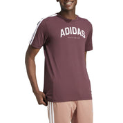 T-Shirt Adidas Uomo - Bordeaux