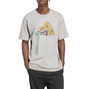 T-Shirt Adidas Uomo - Grigio