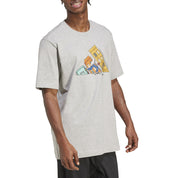 T-Shirt Adidas Uomo - Grigio