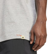 T-Shirt Adidas Uomo - Grigio