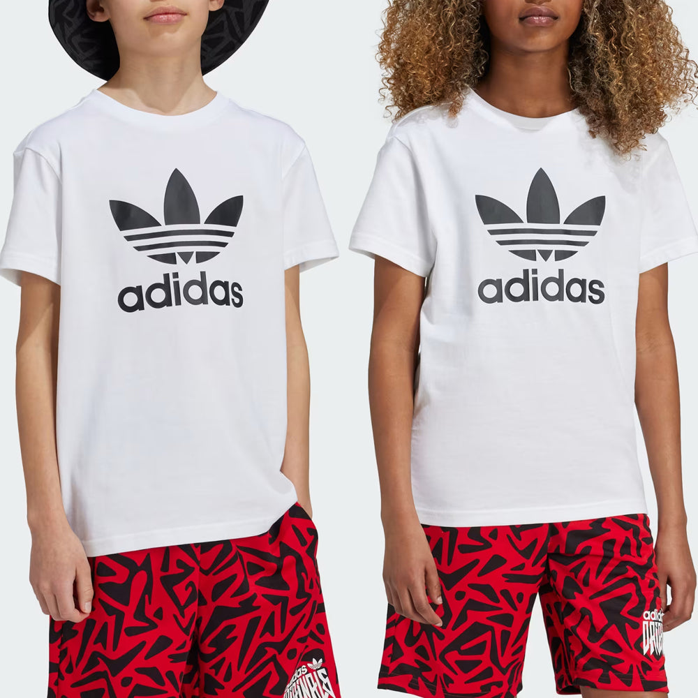 T-Shirt Adidas Originals Unisex Ragazzo - Bianco