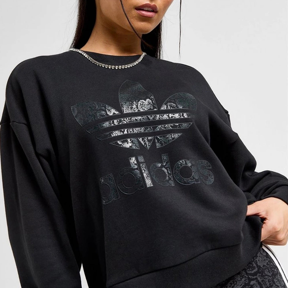 Felpa Adidas Originals Donna - Nero