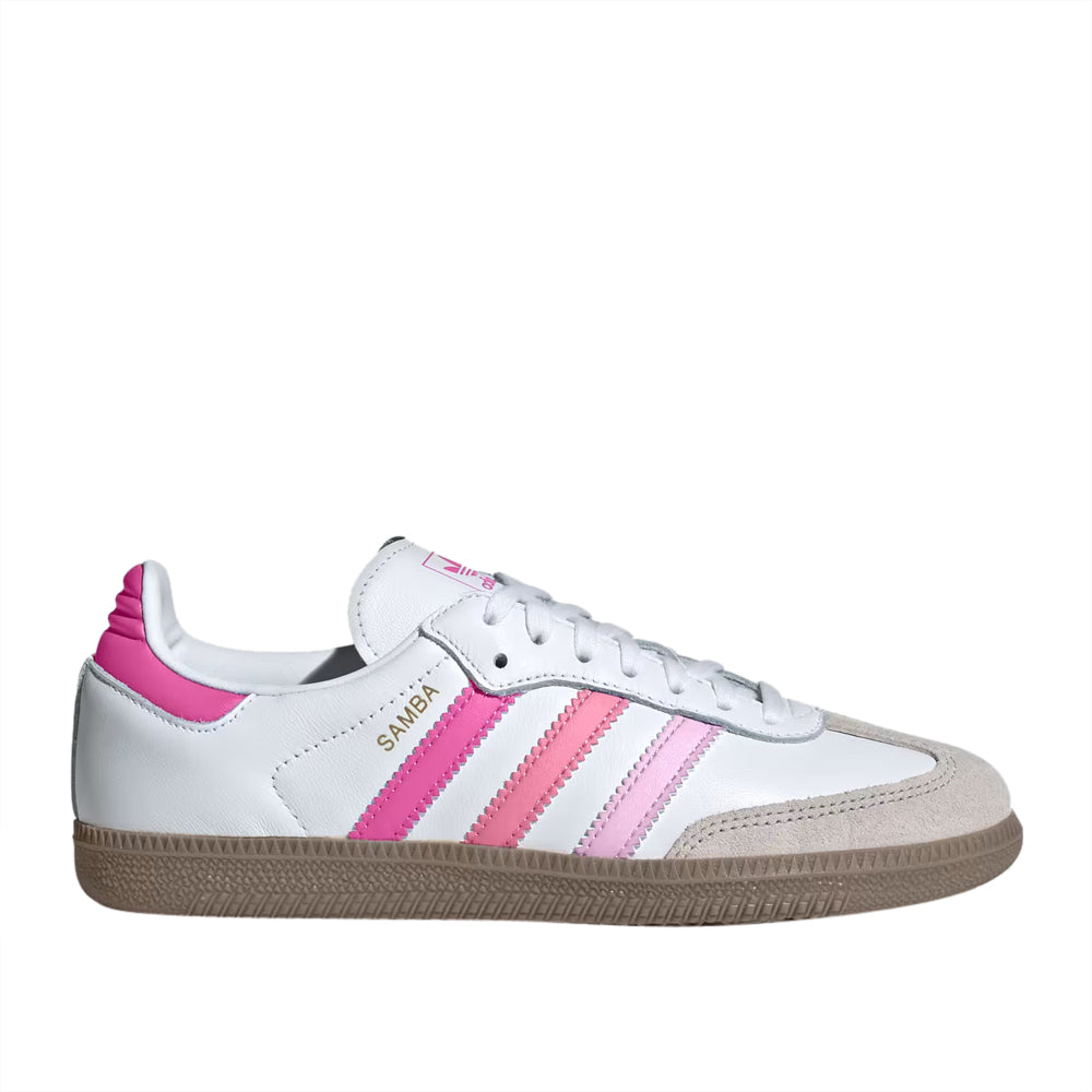 Sneakers Adidas Originals Samba Og J Unisex Ragazzo - Bianco