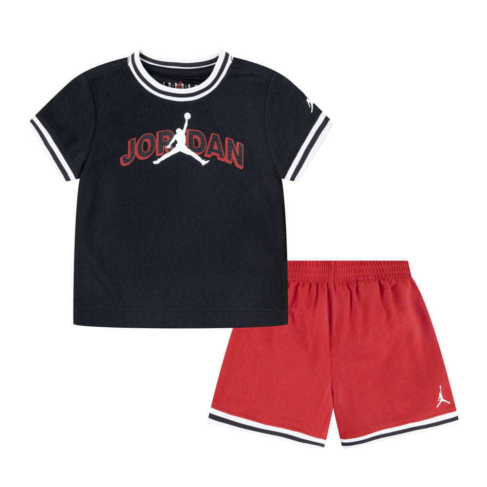 Completo Air Jordan Unisex Bimbo - Rosso