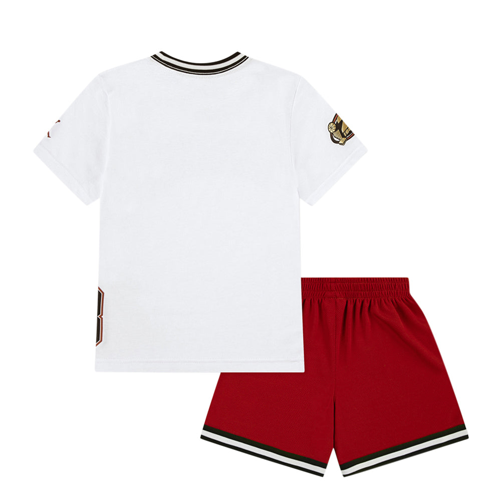 Completo Air Jordan Unisex Bimbo - Rosso