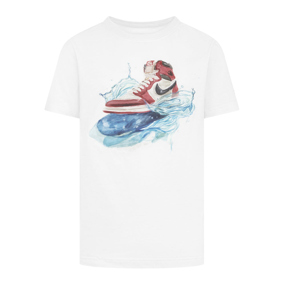 T-Shirt Air Jordan Unisex Ragazzo - Bianco