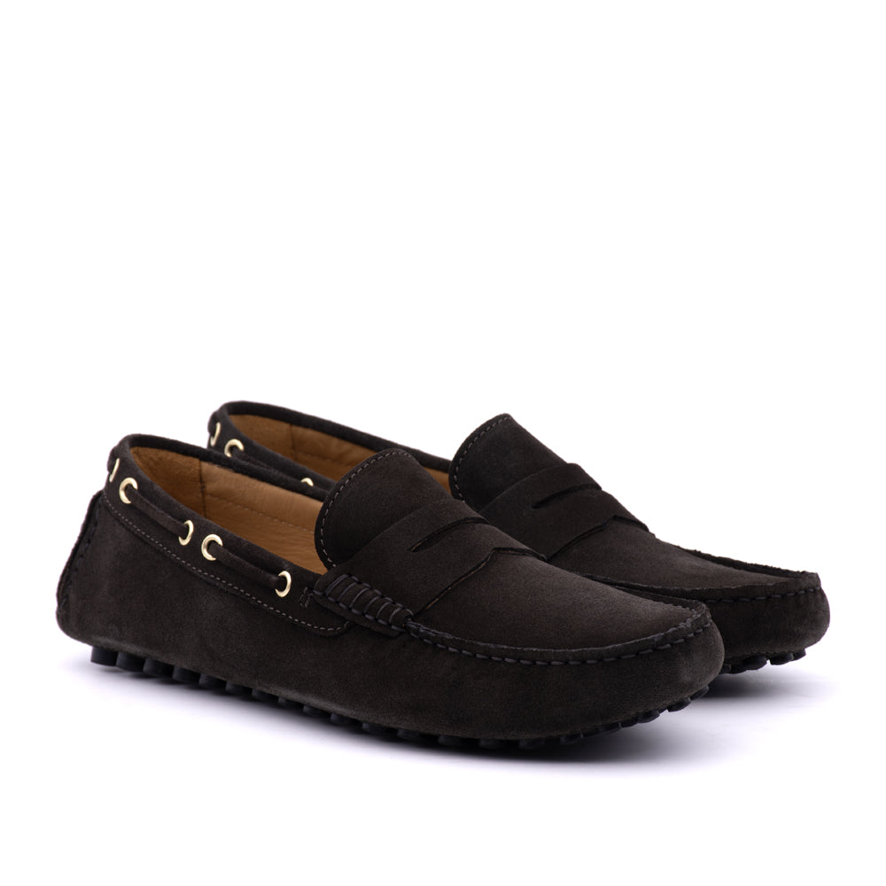 Mocassino Antica Cuoieria Cortina Uomo - Marrone