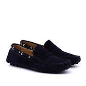 Mocassino Antica Cuoieria Cortina Uomo - Blu
