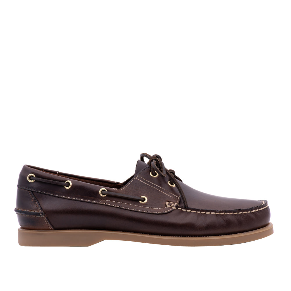 Scarpa Barca Antica Cuoieria Incas Uomo - Marrone