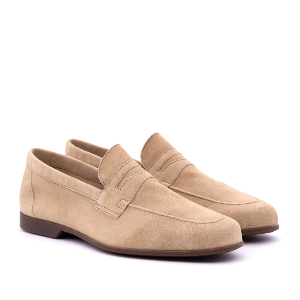 Mocassino Antica Cuoieria Amalfi Uomo - Beige