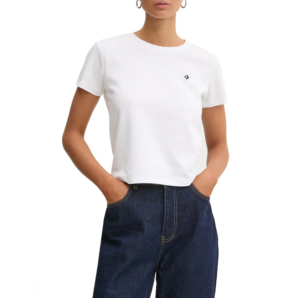 T-Shirt Converse Donna - Bianco