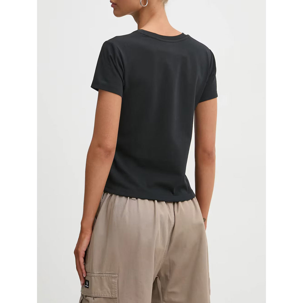 T-Shirt Converse Donna - Nero