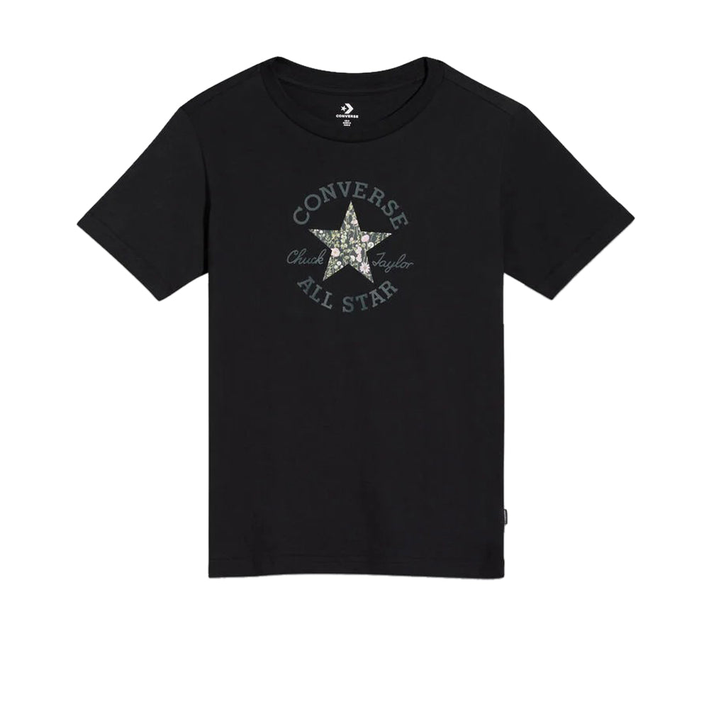 T-Shirt Converse Donna - Nero