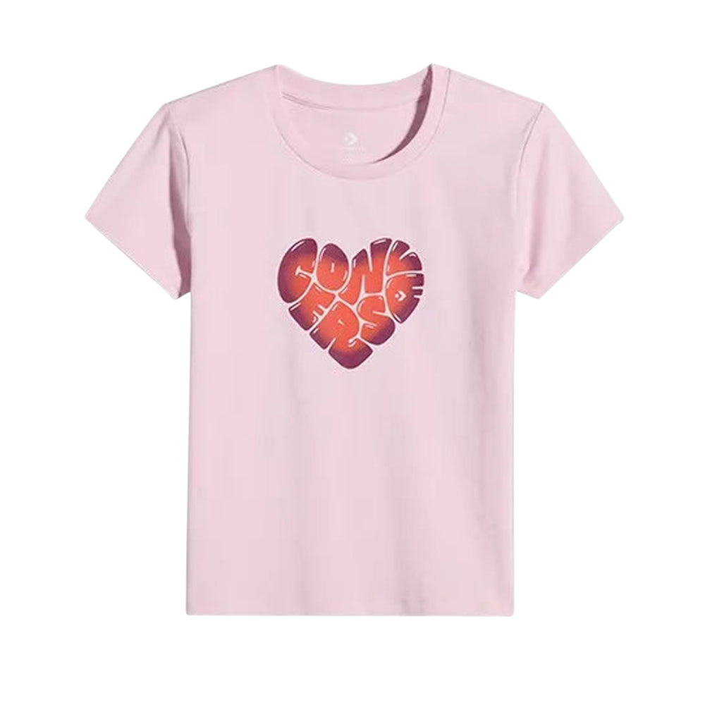 T-Shirt Converse Donna - Rosa
