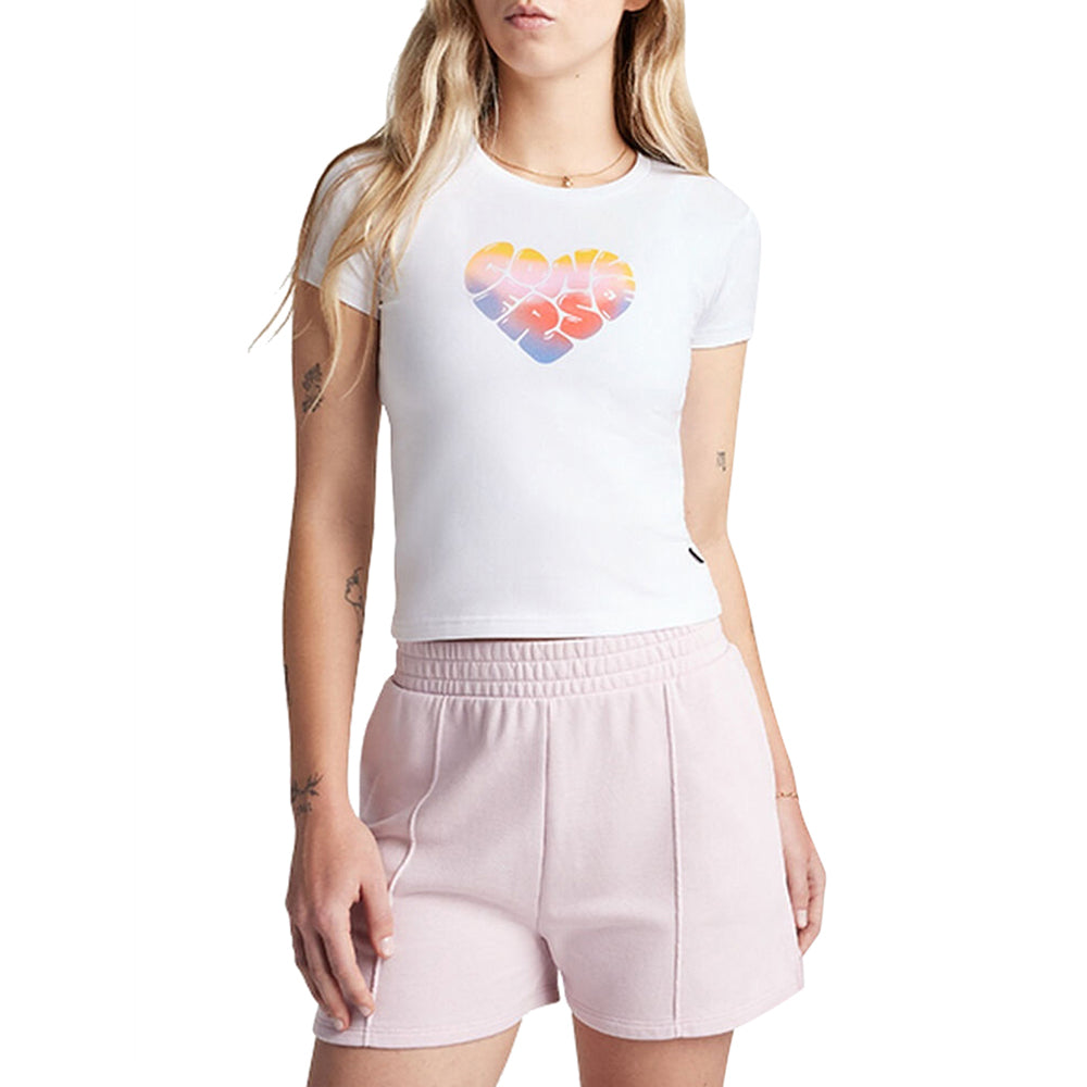 T-Shirt Converse Donna - Bianco