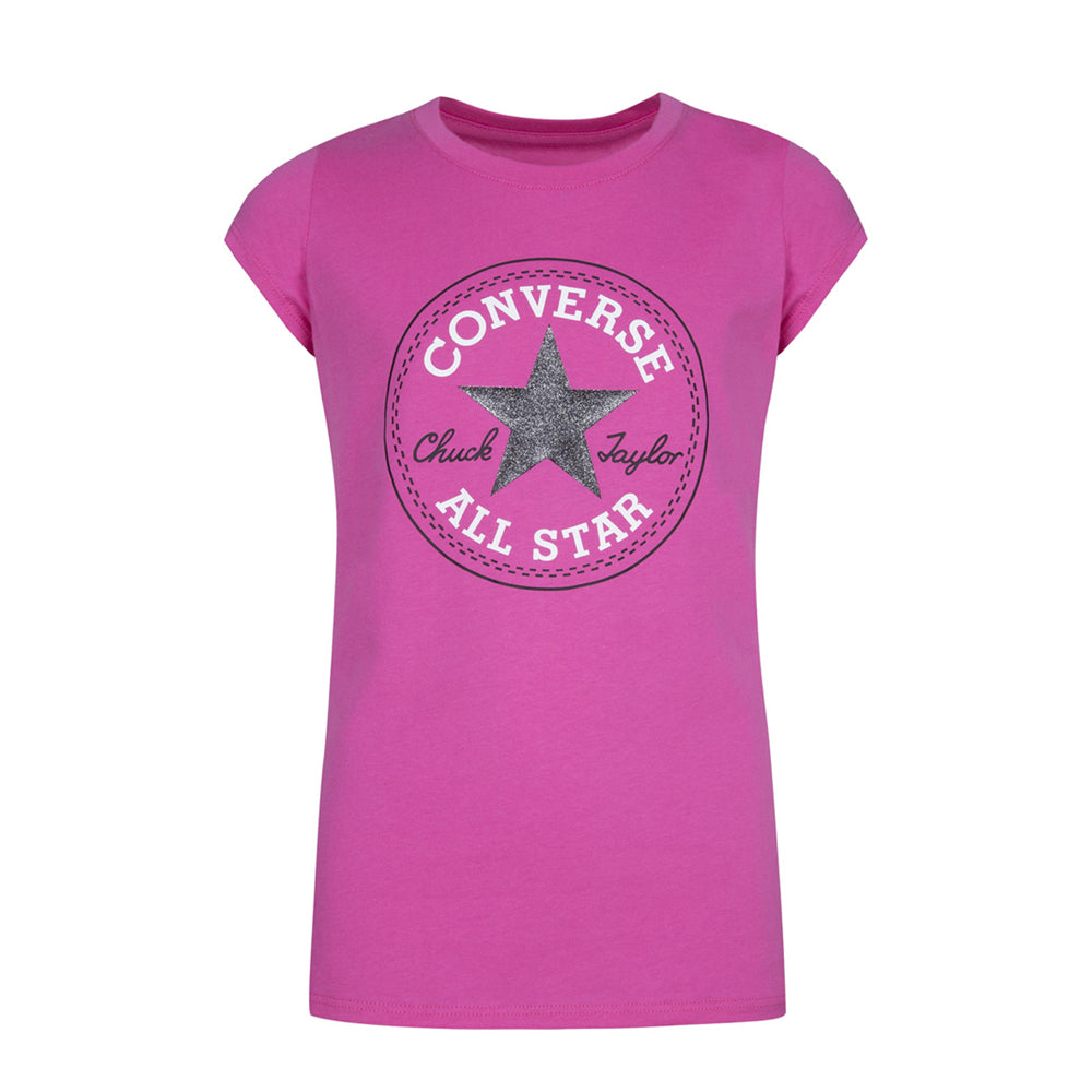 T-Shirt Converse Ragazza - Rosa