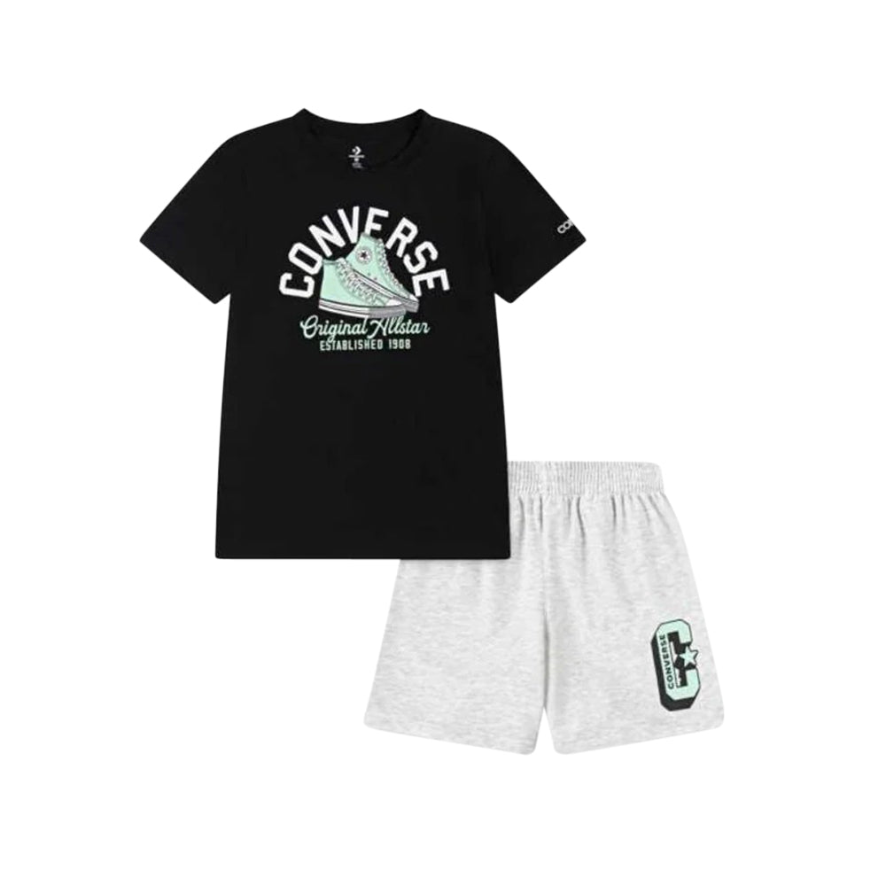 Completo Converse Unisex Ragazzo - Grigio