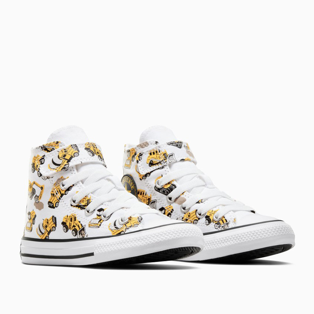 Sneakers Converse Ctas 1v hi Bambina - Bianco