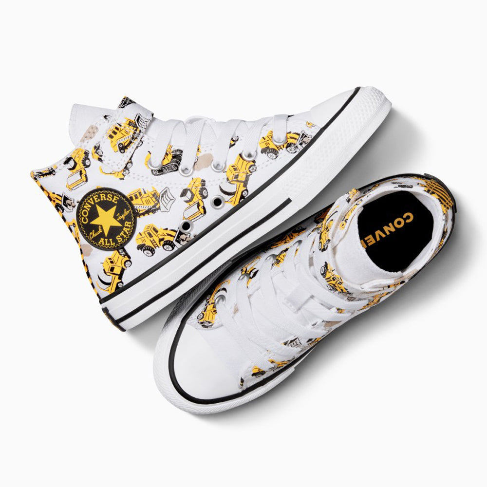 Sneakers Converse Ctas 1v hi Bambina - Bianco