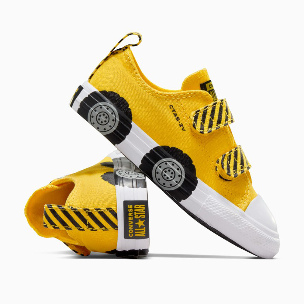 Sneakers Converse Ctas 2v ox Bimbo - Giallo