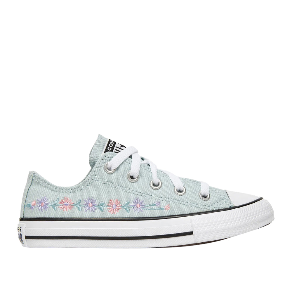 Sneakers Converse Ctas ox Bambino - Verde