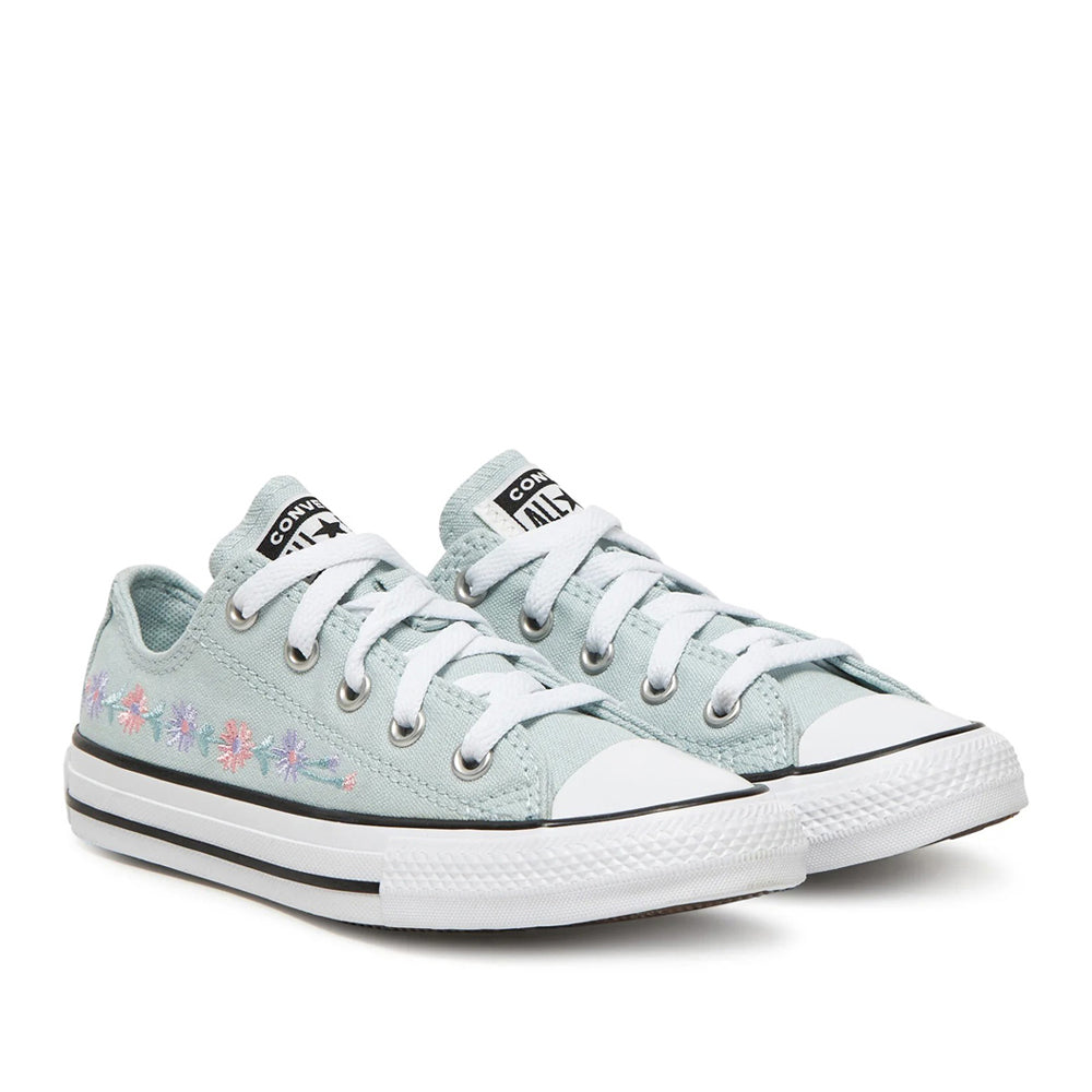Sneakers Converse Ctas ox Bambino - Verde