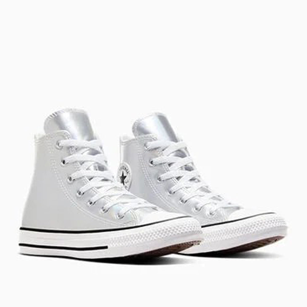 Sneakers Converse Ctas hi Ragazza - Argento
