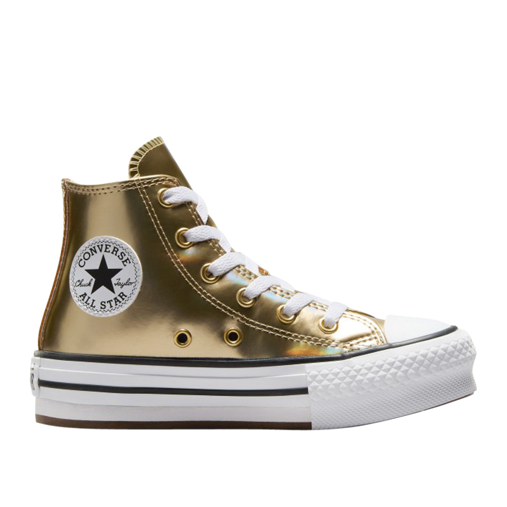 Sneakers Converse Ctas Eva Lift hi Ragazza - Oro
