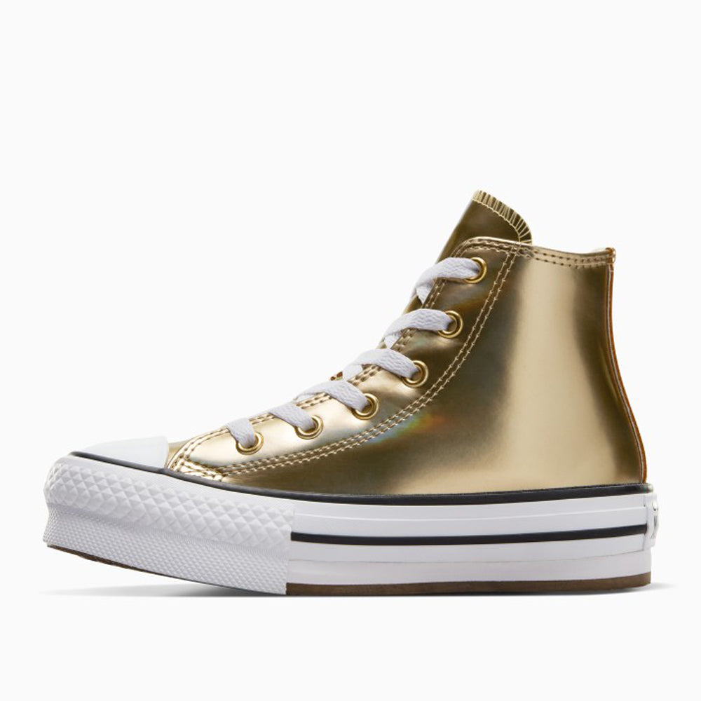 Sneakers Converse Ctas Eva Lift hi Ragazza - Oro
