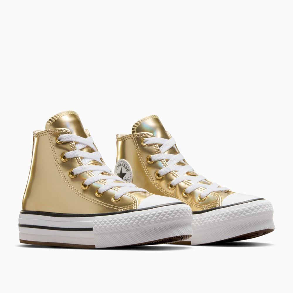 Sneakers Converse Ctas Eva Lift hi Ragazza - Oro