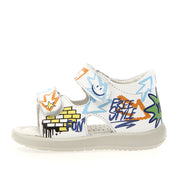 Sandalo Falcotto Herto Bimba - Bianco