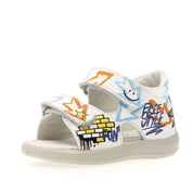 Sandalo Falcotto Herto Bimba - Bianco