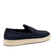 Mocassino Frau Suede Uomo - Blu