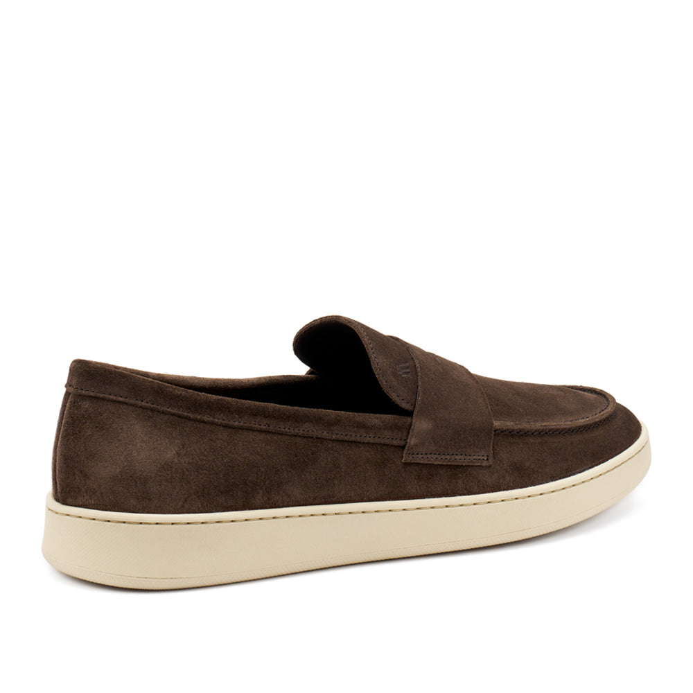 Mocassino Frau Suede Uomo - Marrone