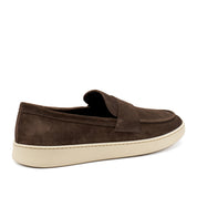 Mocassino Frau Suede Uomo - Marrone