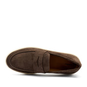 Mocassino Frau Suede Uomo - Marrone