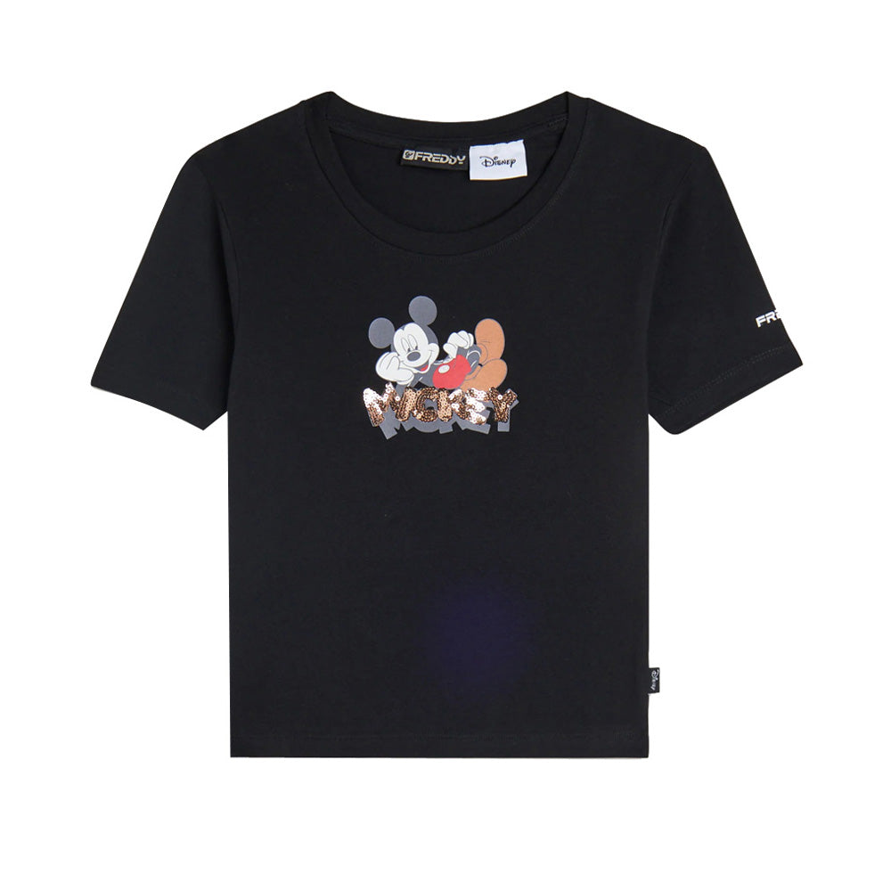 T-Shirt Freddy Donna - Nero