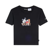 T-Shirt Freddy Donna - Nero