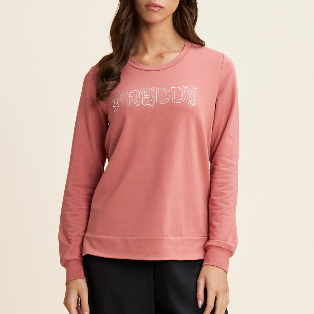 Felpa Freddy Donna - Rosa