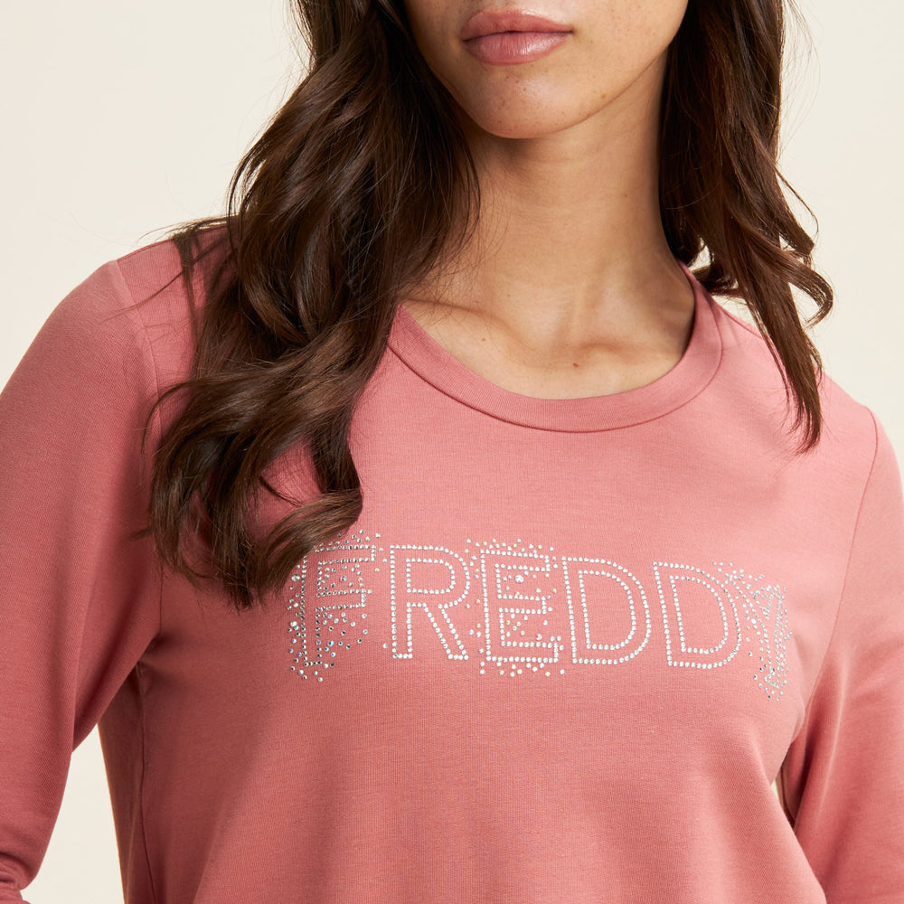 Felpa Freddy Donna - Rosa