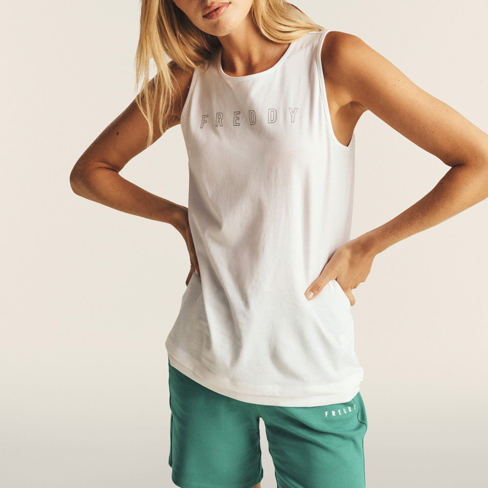 Canotta Freddy Donna - Bianco