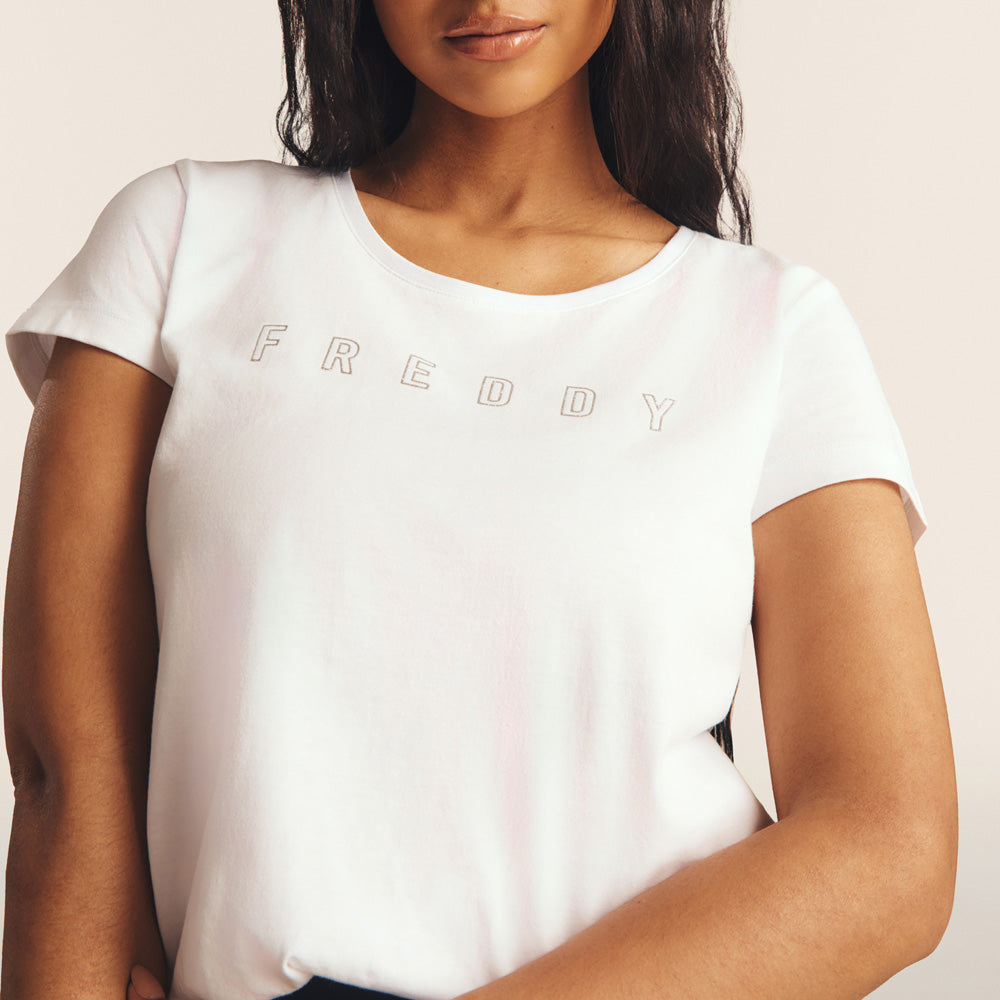 T-Shirt Freddy Donna - Bianco
