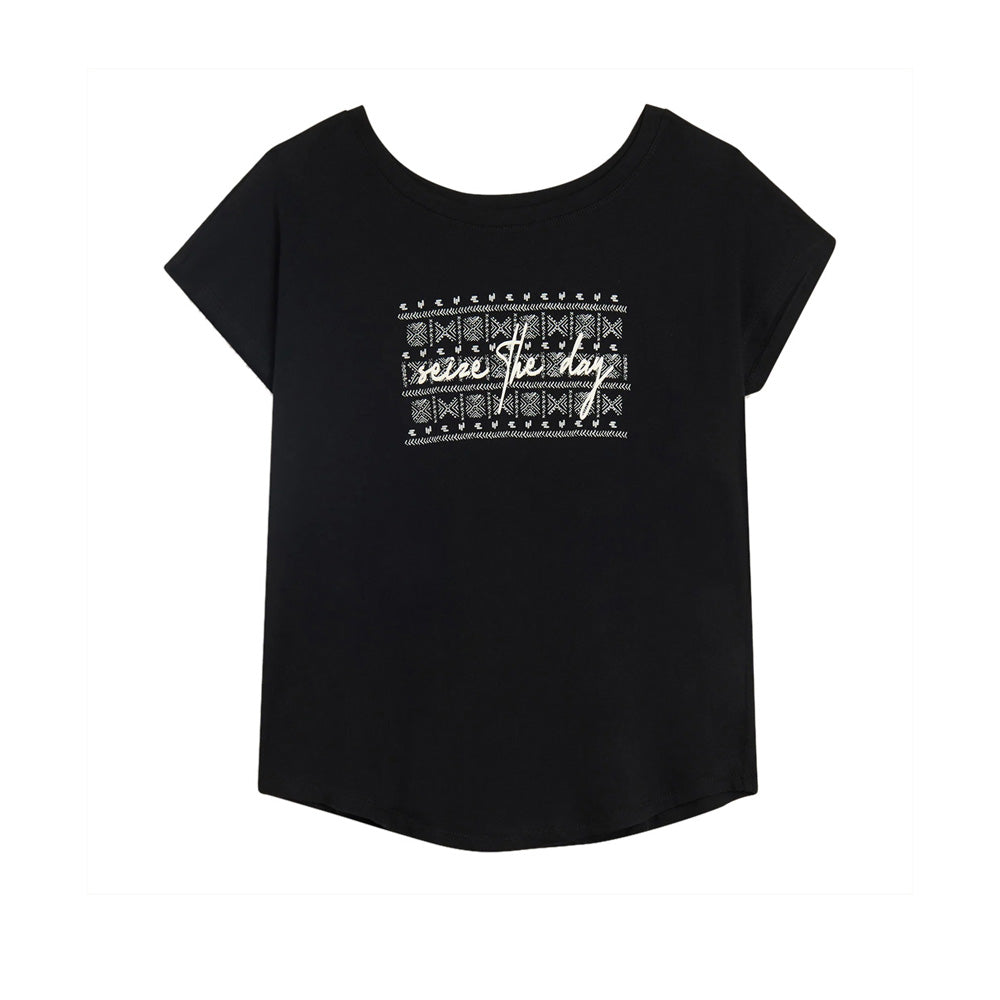 T-Shirt Freddy Donna - Nero