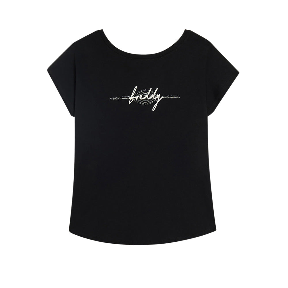 T-Shirt Freddy Donna - Nero