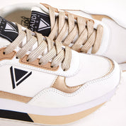 Sneakers Gaudi' Dea/leather Donna - Bianco