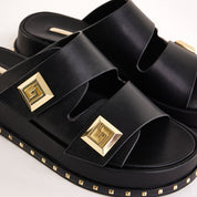 Sandalo Gaudi' Lima/greedy Donna - Nero