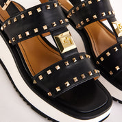 Sandalo Gaudi' Bessy/greedy Donna - Nero